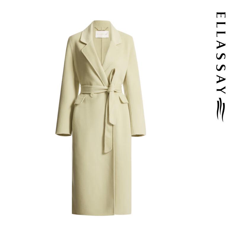 ELLASSAY 2025 Autumn/Winter Women's Wool Blend Long Coat