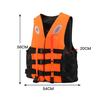 Professional Life Vest Children Adult Reflective Adjustable Waistcoat Jacket With Whistle Belt For Swimming