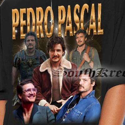 Camiseta Vintage Limitada de Pedro Pascal, Camiseta para Fans de Pedro Pascal, Camiseta del Actor Pedro Pascal, Merchandising de Regalo de Pedro Pascal, Camiseta Bootleg de Pedro Pascal