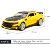 1:32 Simulazione BEE Plastica Auto da Corsa Sportiva Modello Diecast e Veicoli Giocattolo Decorazione Suono Luce Collezione Giocattoli per Ragazzi Regalo