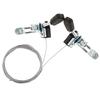 1 Paar 3x6/7 Versnellingen MTB Fiets Duim Versnellingspook Bovenmontage Shifters met Binnenkabel voor Stuur met 22,2 mm Diameter