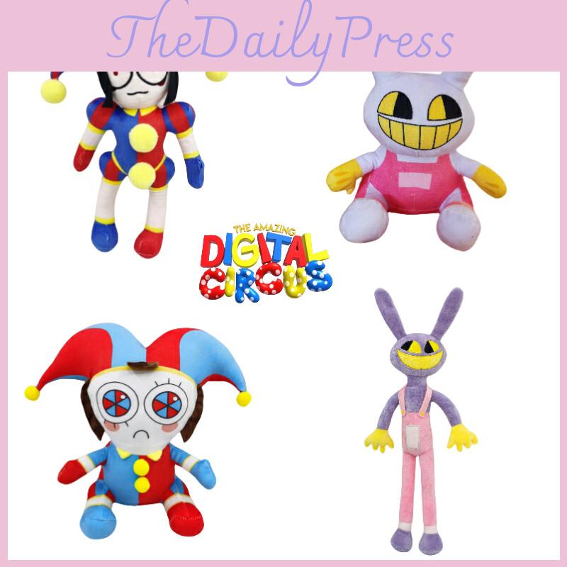 The Amazing Digital Circus Plush Toy Unique And Adorable Clown Design 25cm Height