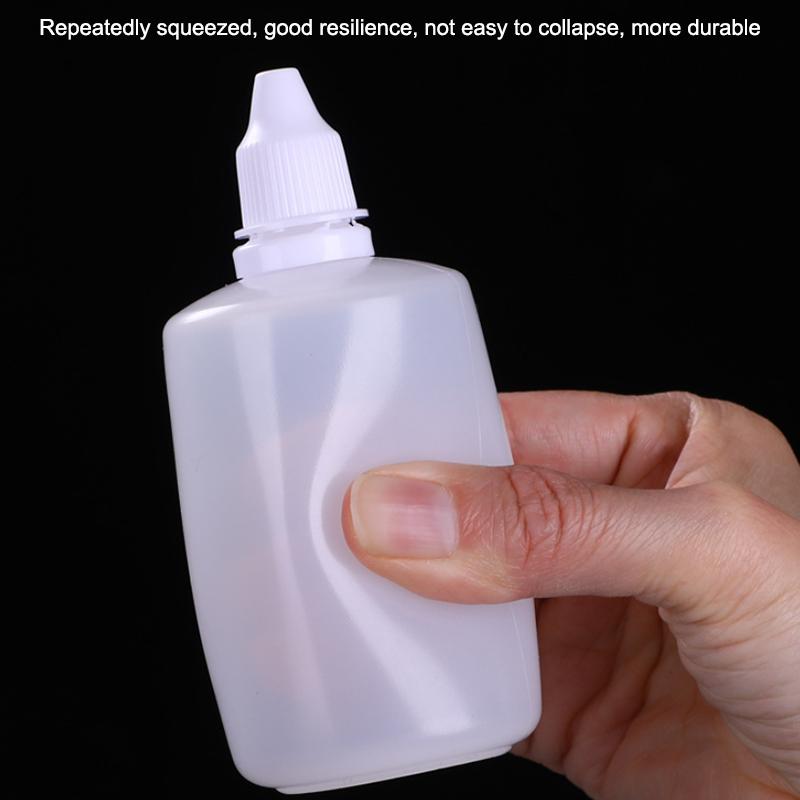 Hot 10Pcs Empty Eyedrop Bottle Squeezable Eye Drop Bottle 5/10/15/20/30ml Eye Liquid Dropper Bottles Container Refillable Bottle