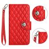 6-Color PU Leather Diamond Check-Patterned Wrist Strap Wallet Phone Case for Itel A05s,A23 Pro,A50,A60,A70,P38,P40,P55,RS4,S17,S18,Vision 5,S23,S24...
