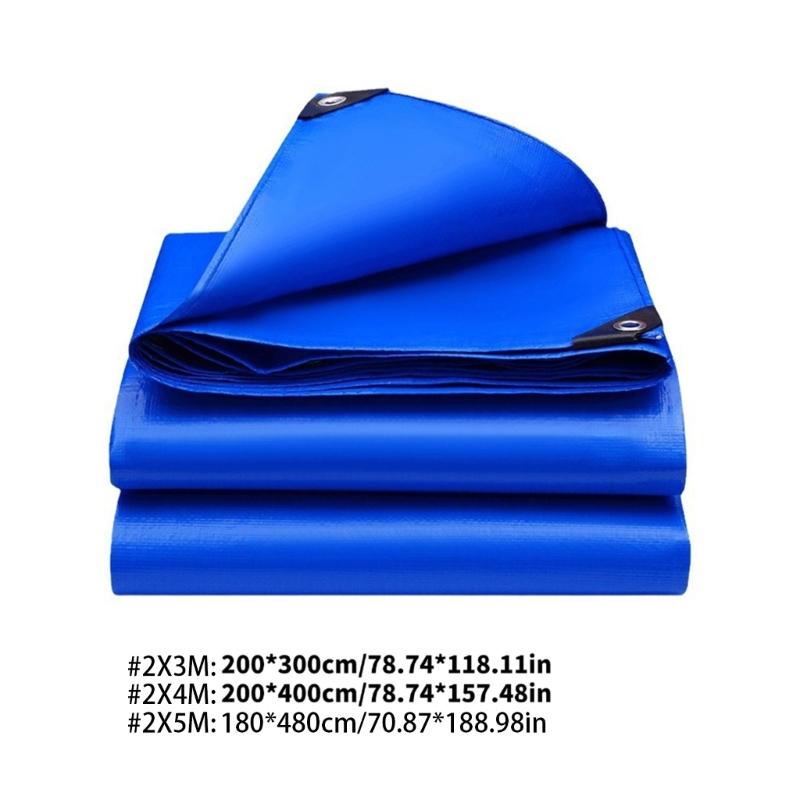 Heavy Duty Waterproof Tarp For Outdoor Rain Shelter Camping Gardening Weather Resistance Rain Cover for Multiple Use