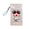 Portable Sunglasses Bag PU Leather Cosmetic Bag Gifts Double-layer Eyeglasses Pouch