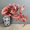 Plastic Simulation Greenery Long Branch Fake Tree Leaves Artificial Green Plants  Home Office Decor