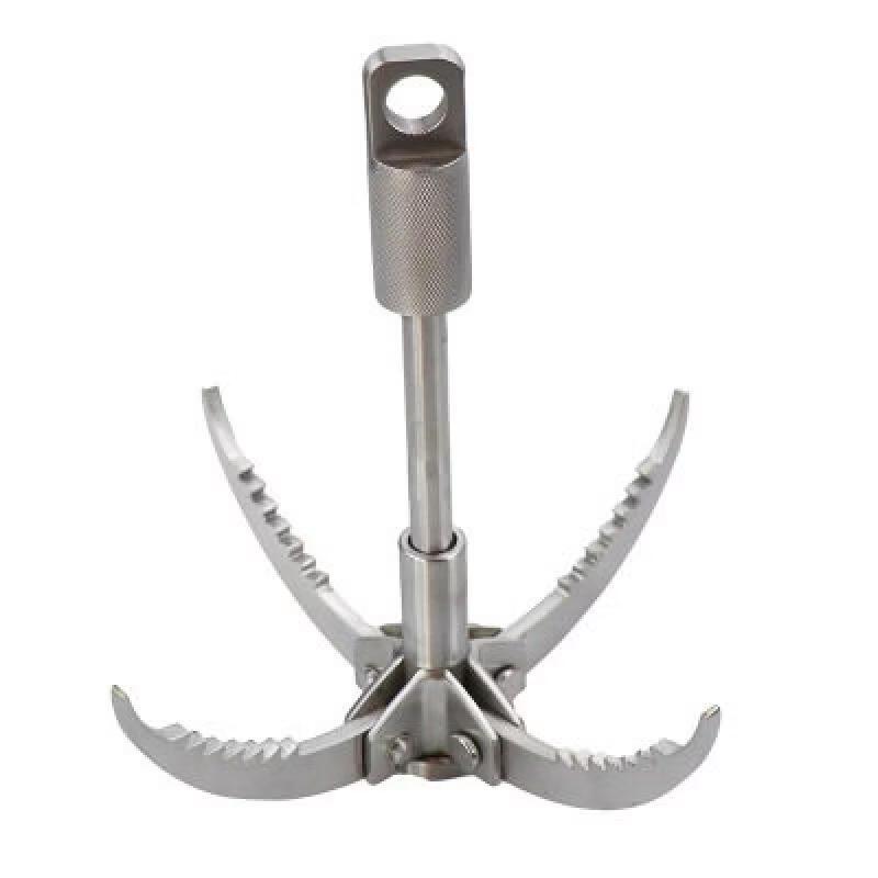 

Large Stainless Steel Four-Claw Climbing Grappling Hook