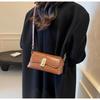 IELGY Retro All-Match Trendy Fashion Casual One-Shoulder Messenger Ladies Small Square Bag