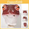 Läskig Halloween Jul Latex Groda Mask För Ultimat Cosplay Roligt