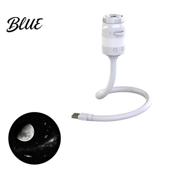 Star Projector Night Light 2-in-1 Light Starry Sky Ambient Lamp with Films Birthday Gift for Boys Girls USB Powered Dual-Mode Bedroom Sleep