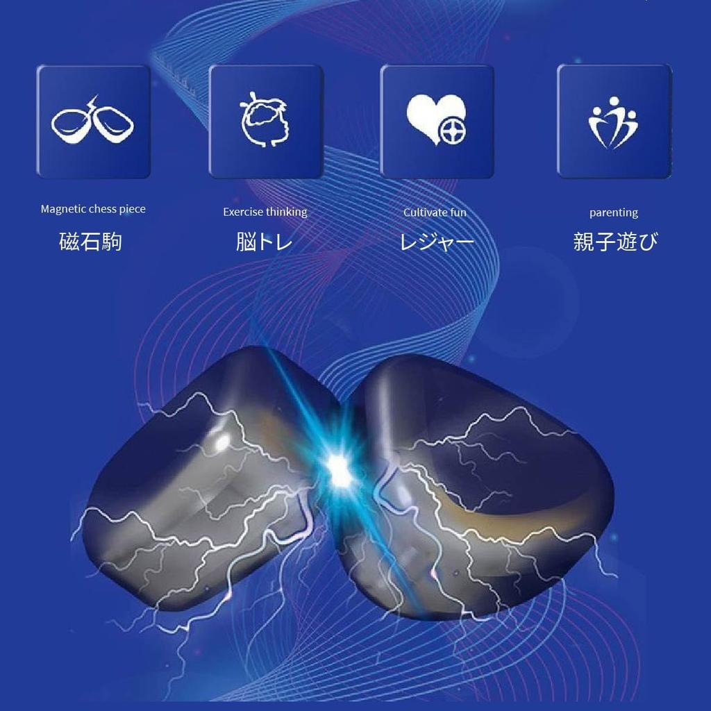 TAETOE Magnetic Chess Family Table Magnetic Party Nonaga Board Strategy Game for Adults Brain Training Game, Game, Game, Toy, Game, Game, & Kids,