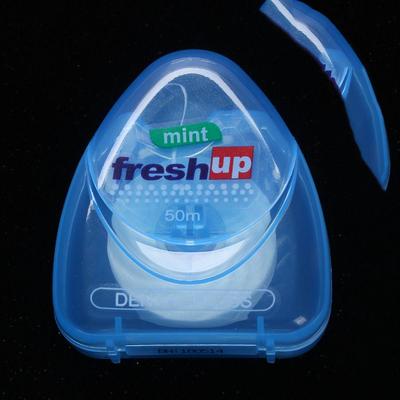 50M Micro Cera sapore di menta piperita Flosser dentale Spazzolino interdentale Denti Stick Stuzzicadenti Filo interdentale Pick