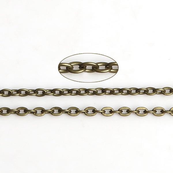 Handmade 5m Pearl Earrings DIY Accessory Chain with O-Rings and Extender