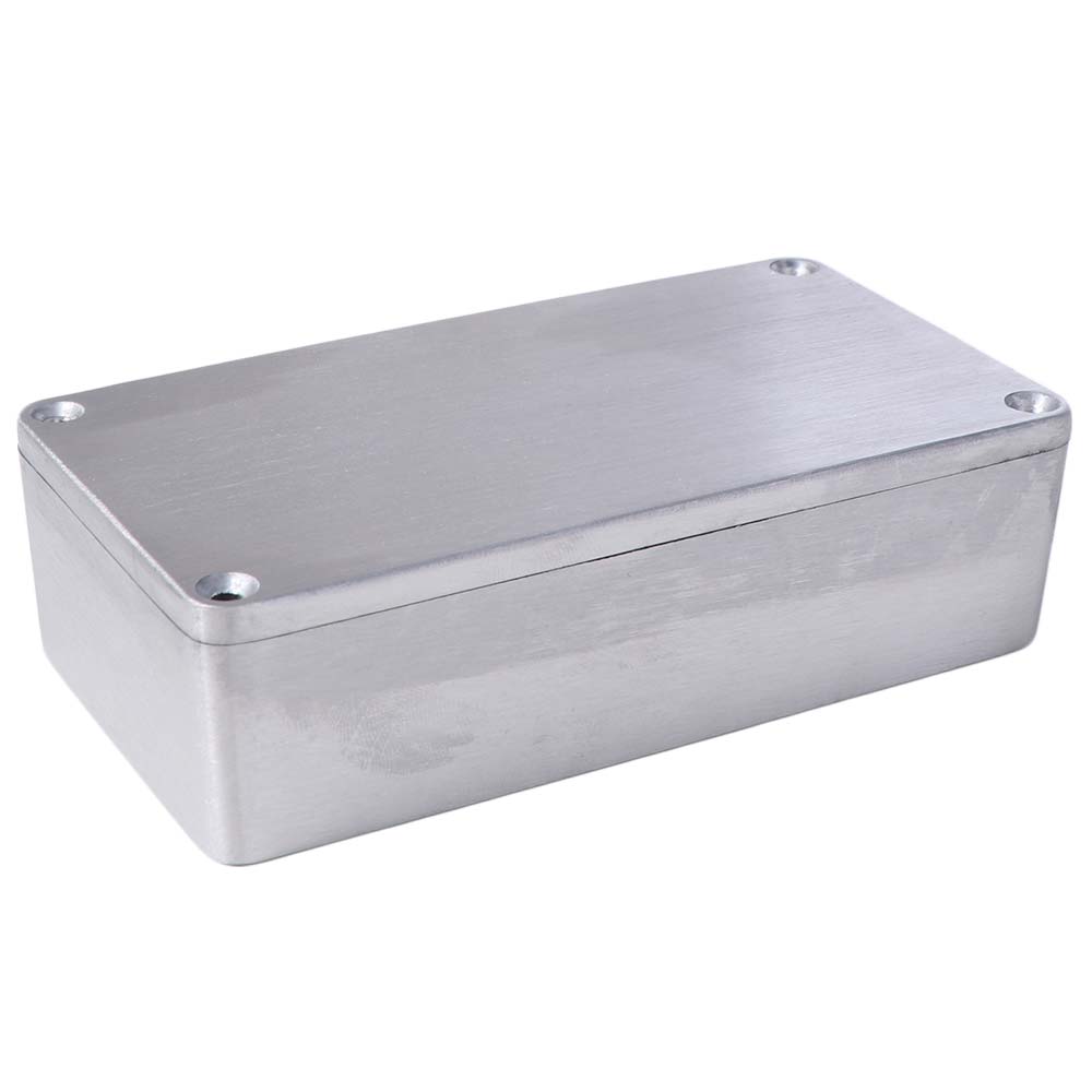 1590B Aluminum Stomp Box with Screws Guitar Effect Cases Musical Instrument