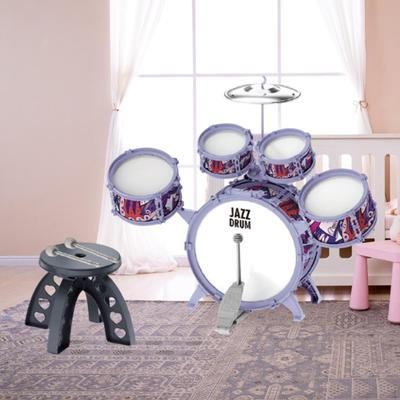 Batterie pour Enfants Éveil Musical Instrument de Musique Jouet de Percussion pour