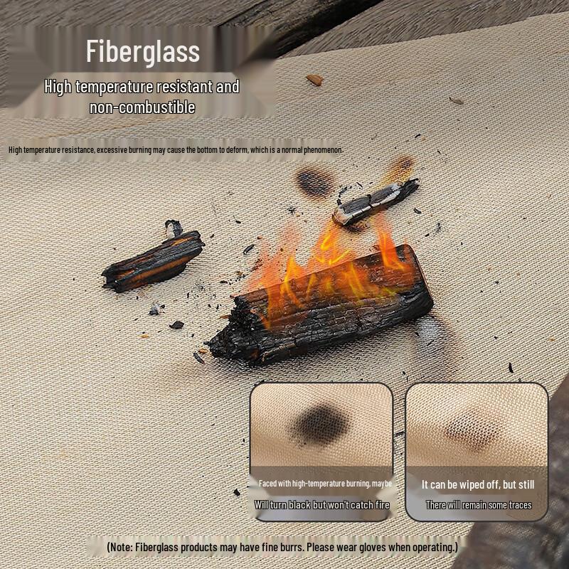 Jiangbo Outdoor Fiberglass Fire Blanket