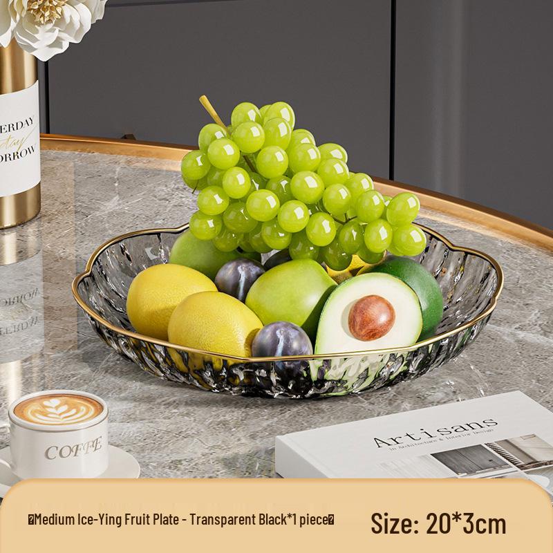 

Елегантна висококласна тарілка для зберігання фруктів та цукерок для вітальні