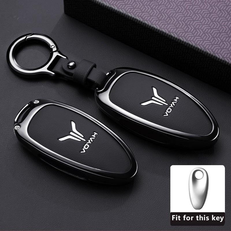 Zinklegierung Auto Schlüsselhülle Für Voyah Free Schlüsselanhänger Fernbedienung Abdeckung Schale Gehäuse Halter Fob Zubehör
