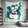 diddl Wall Tapestry Aesthetic Wall Hanging Printed Fabric Blanket Decorative Tapestries for Bedroom Living Room Home Decor