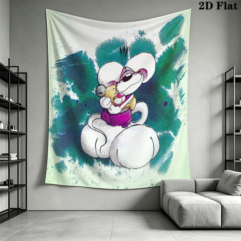 diddl Wall Tapestry Aesthetic Wall Hanging Printed Fabric Blanket Decorative Tapestries for Bedroom Living Room Home Decor