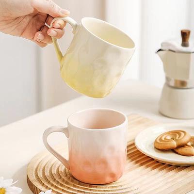 Keramiktasse Homeoffice Meeting Trinkbecher hoher Wert Herren- und Damen-Frühstückstasse Geschenk Einzeltasse