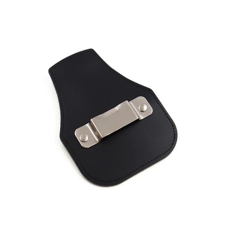 Premium Leather Tape Measure Case Adjustable Belt Clip For 5m 10m Measuring Tape Compact Design For Professional Craftsmen