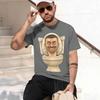 Skibidi Toilet Shirt Viral Tee D T Shirt Grh T Shirts Funny Outors High Quty Shortsv 2026 New Model Unisexs Shortsleeve Crewneck