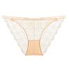 Women French Style Sexy Sheer Lace Low Waist Cotton Crotch Brief Panties
