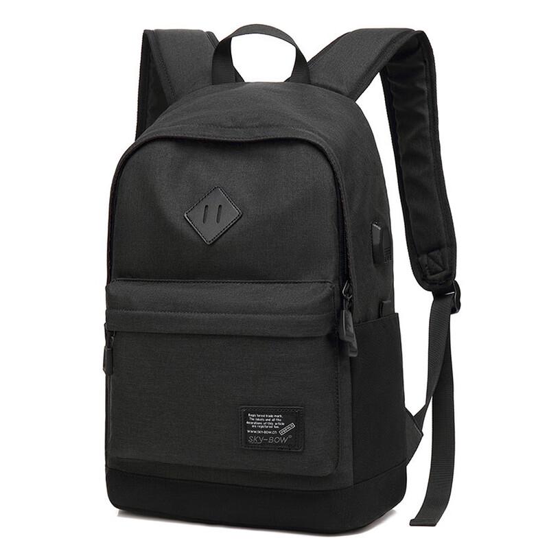 

Li Shen Casual College Laptop Backpack