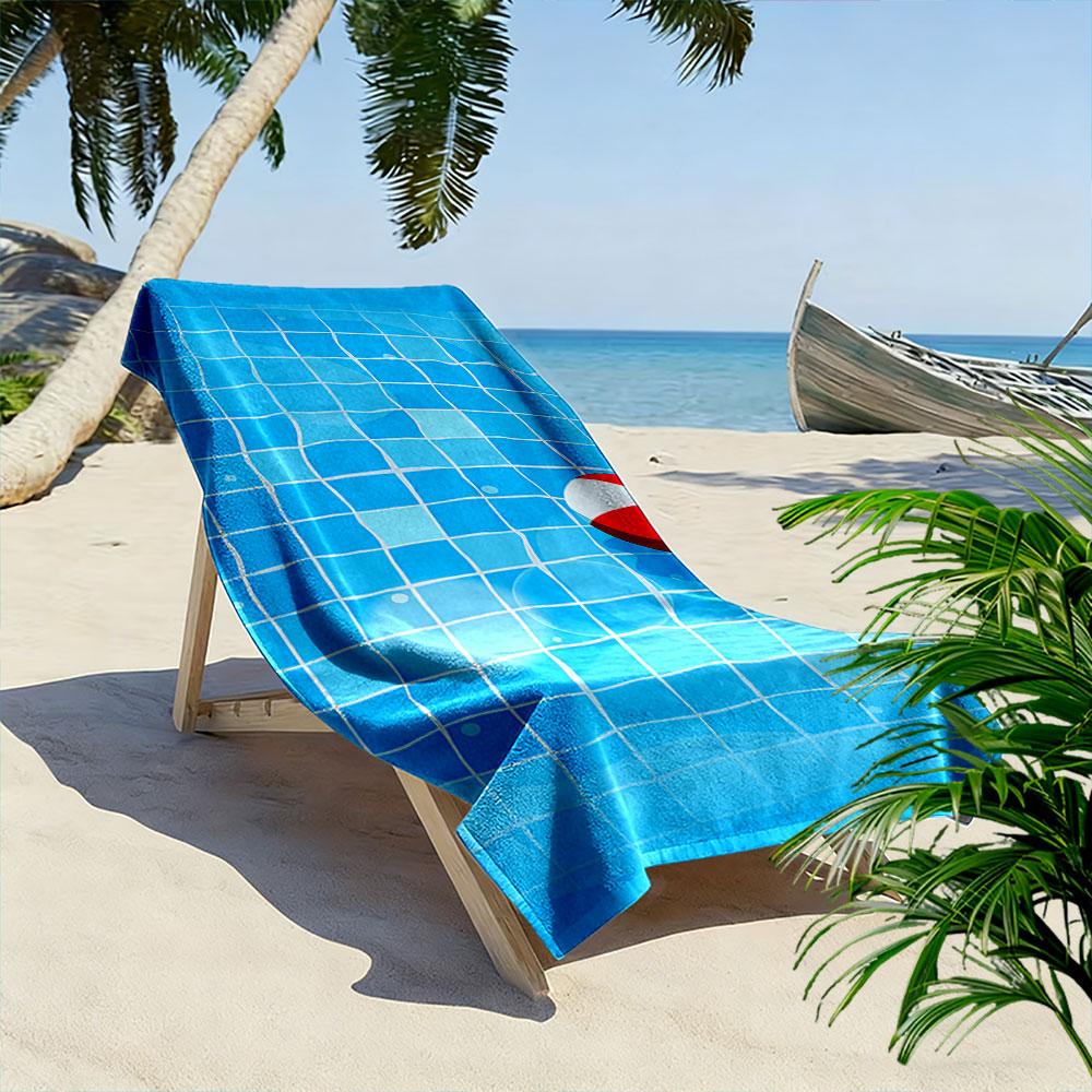 Beach Ball Pool Towel Print A must-have beach towel for beach travel