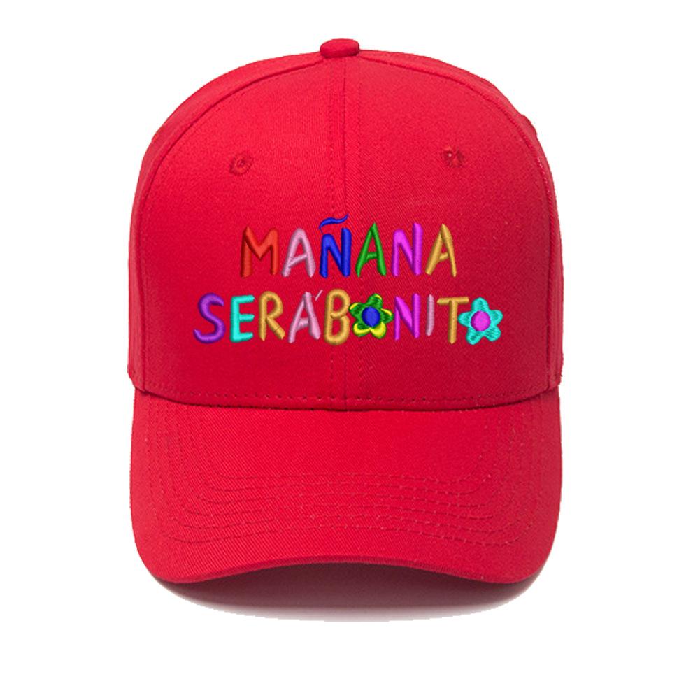 

Вышитая хлопковая бейсболка MANANA SERA BONITO Adjustable