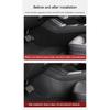 For Tesla Model 3 Highland Central Control Side Defense Kick Pad Nappa Leather Model Y 2023 Right Rudder Protective Foot Pad