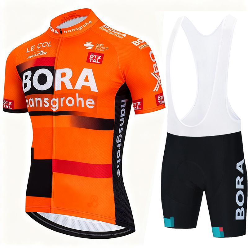 Cycling Jerseys UCI BORA Costume for Men's Bike Bicycle Blouse Set Mtb Clothing Mens Jersey Mountain Mallot Man Summer Clothes