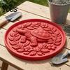 Concrete Casting Molds Silicone Stepping Stone Mold, Hummingbird/Squirrel/Turtle/Owl/Fox/Butterfly/Frog Paver Molds, Reusable Easy DIY Project