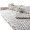 New Special-Shaped Straight-Breasted Leather Sofa Cushion Mat Summer Cold Silk Cool Fixed Non-Slip Summer Cover Cloth Towel