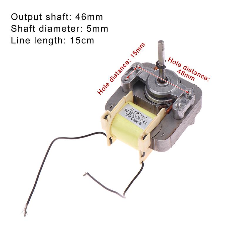 

1 шт. Двигатель с экранированным полюсом ZL-YJF6016C AC220V 110V Две модели для вентилятора, бомбочек для ванны, детали для микроволновой печи