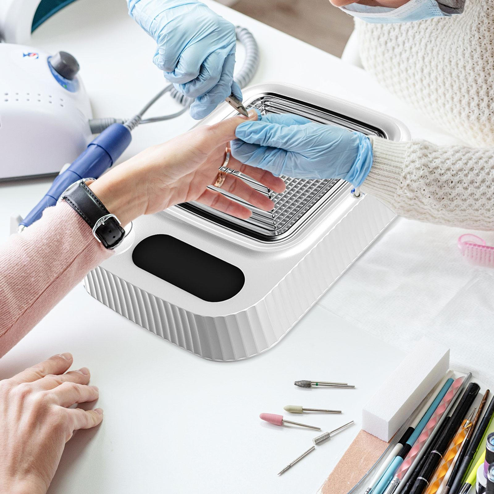 

Nail Dust Collector Debris Extractor for Acrylic Nails Manicure Accessories Electric Suction Style A