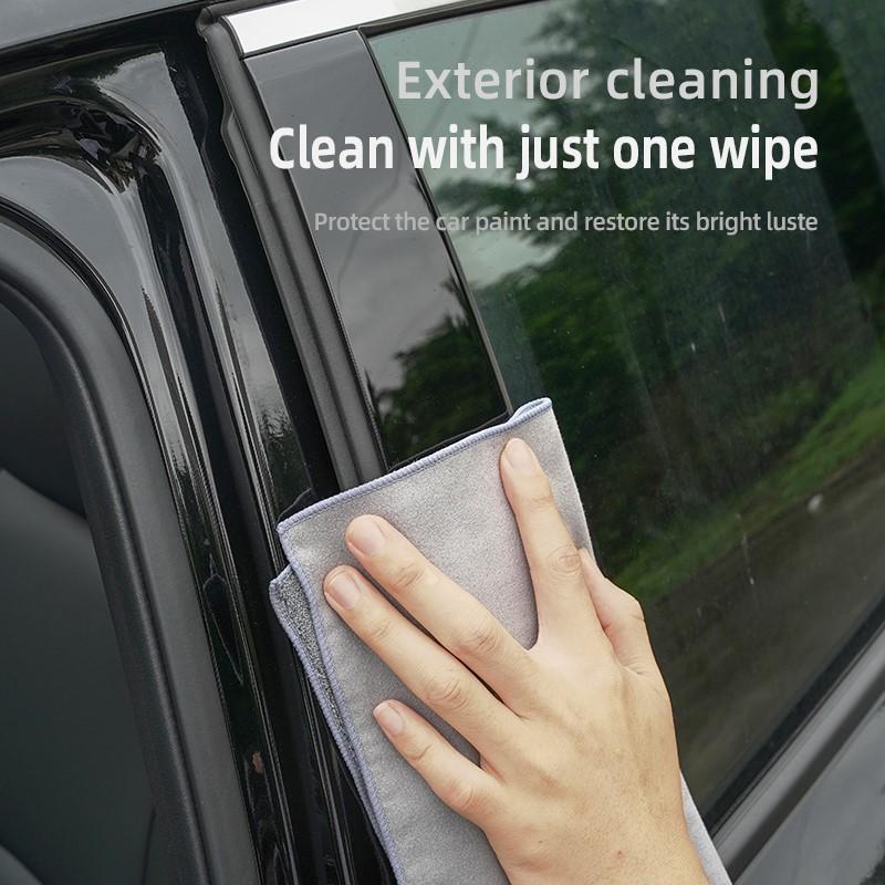 Highly Absorbent Coral Fleece Thickened Car Interior Glass Cleaning Towel For BMW Mini Works Cooper F54 F55 F56 F57 F60 R50 R52 Akvnt44