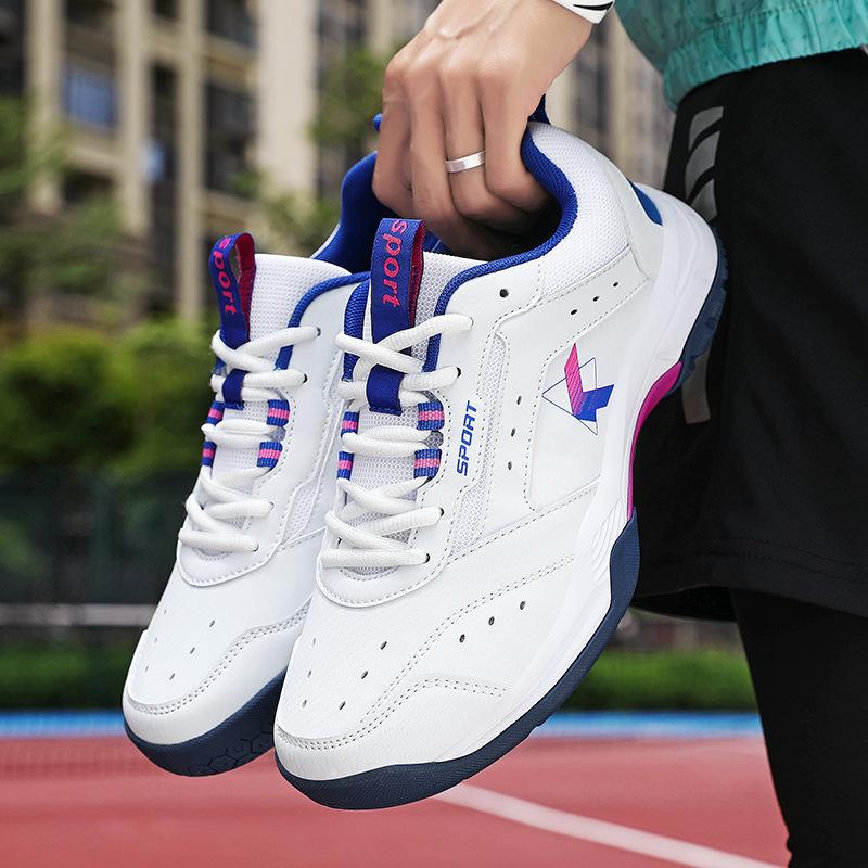 Badminton Shoes Men's and Women's Training Shoes Shock-absorbing and Breathable Professional Sports Shoes Non-slip and Wear-resistant 2024 New Fore