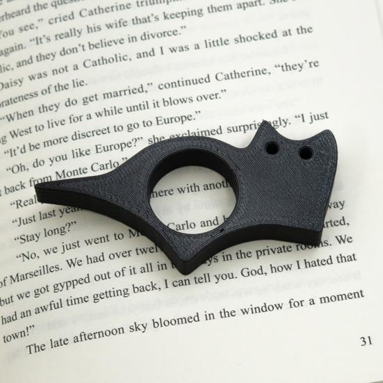 Porte-livre Pouce de Chat Porte-page en Plastique pour Lecture Mains Libres Marque-page Portable Cadeau pour Amateurs de Livres Accessoires de Support de Lecture