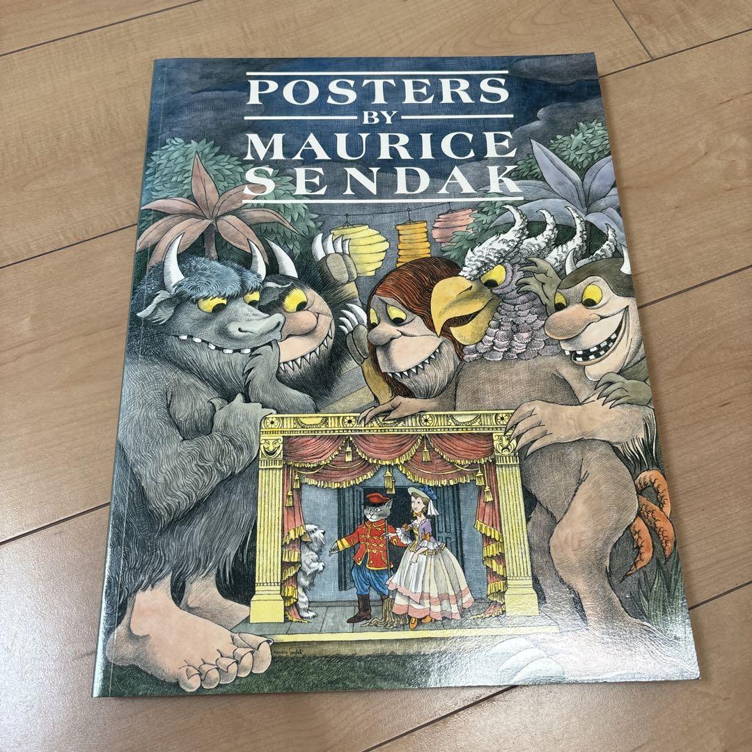 

[USED] Maurice Sendak Poster Collection Where the Wild Things Are USA
