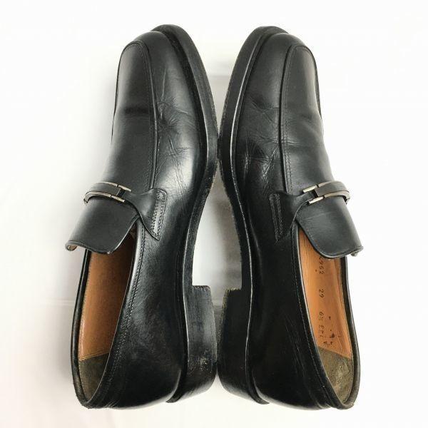 Salvatore Ferragamo Pantofi Business Loafer Slip-On Made in Italy Negru Mărimea 6.5EEE (24.5-25.0) a bărbaților(FOLOSIT)