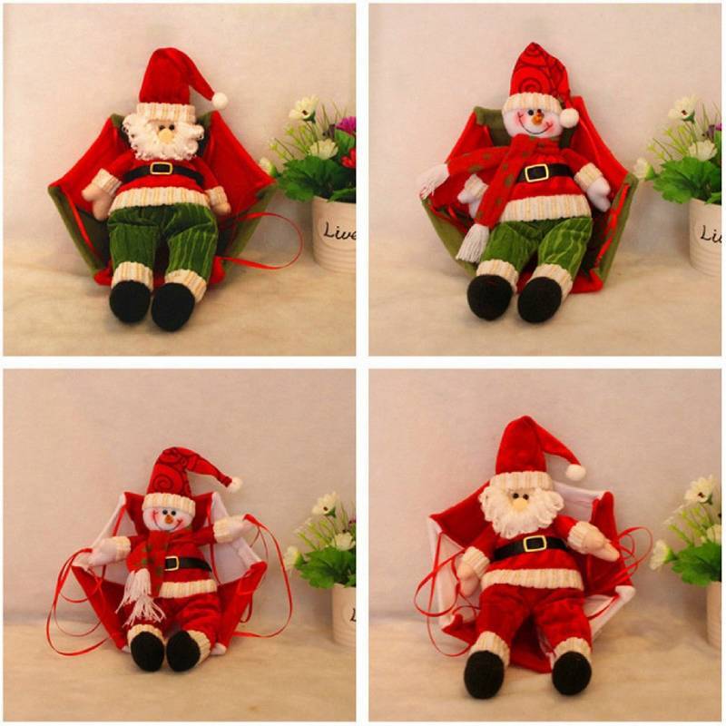 Christmas Santa Snowman Hanging Decorations For Festive Home Decor
