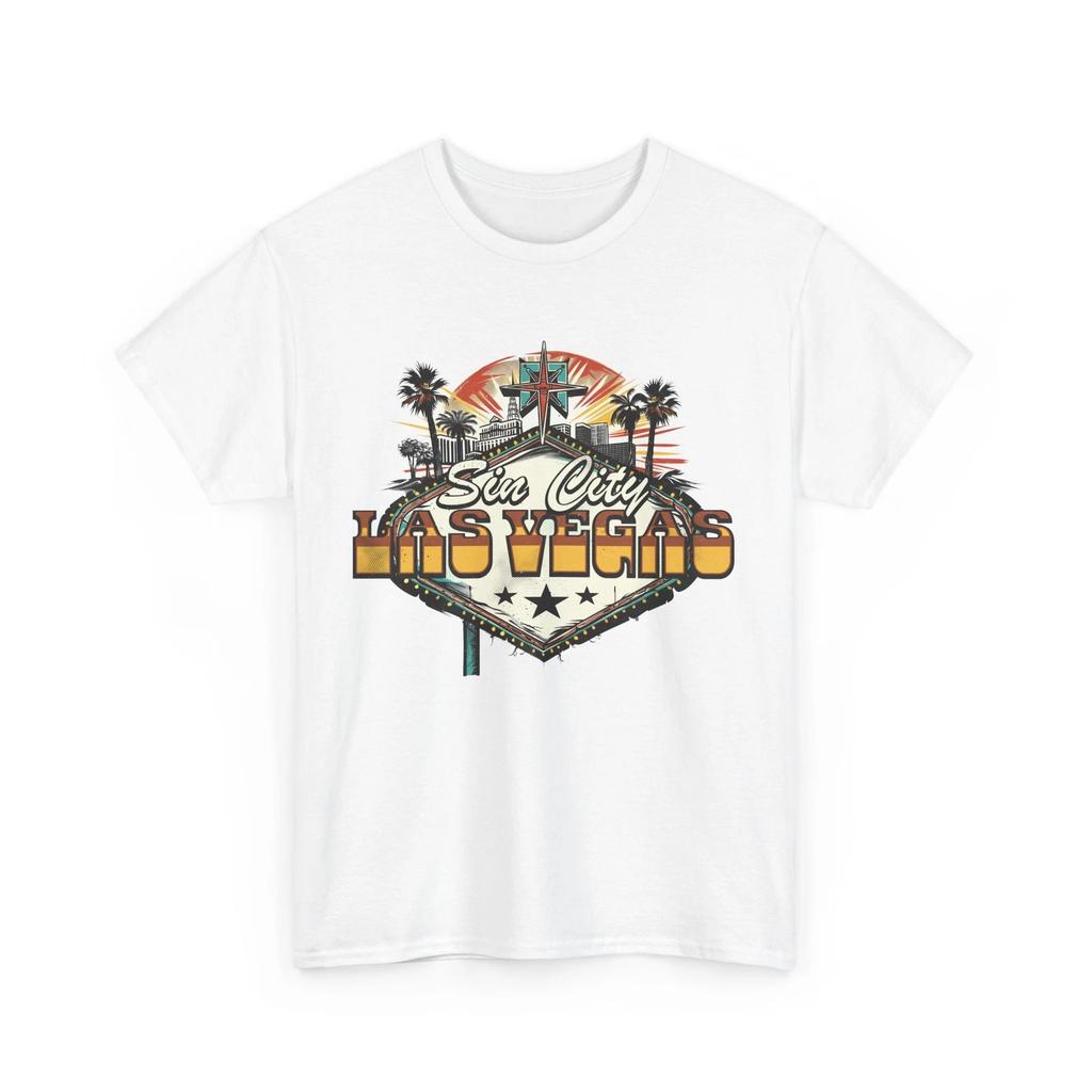 City Skyline T-Shirt | Urban Streetwear Tee | Sin City Las Vegas T-Shirt