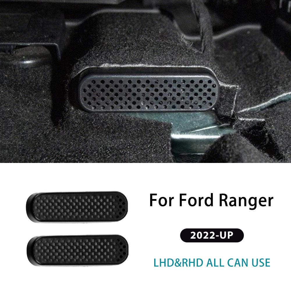 For Ford Ranger T9 2024 2025 Car Under Seat Floor AC Air Conditioner Vent Outlet Protection Cover Interior Accessories
