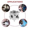 Universal Car Disc Brake Piston Spreader Tool For Auto Adjustment Rear Tool Brake Cylinder Adjustment Cube Design Brake Pis A8S2
