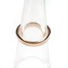 Excellent Justin Davis Ring Trust Ring Crown engraved milgrain Pink gold 18K Women Used