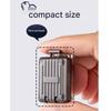 Nail Clippers Inside a Suitcase Miniature Keyring