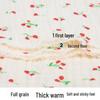 Pure Cotton Double-Layer Printed Crepe Fabric for Children's and Maternity Sleepwear
